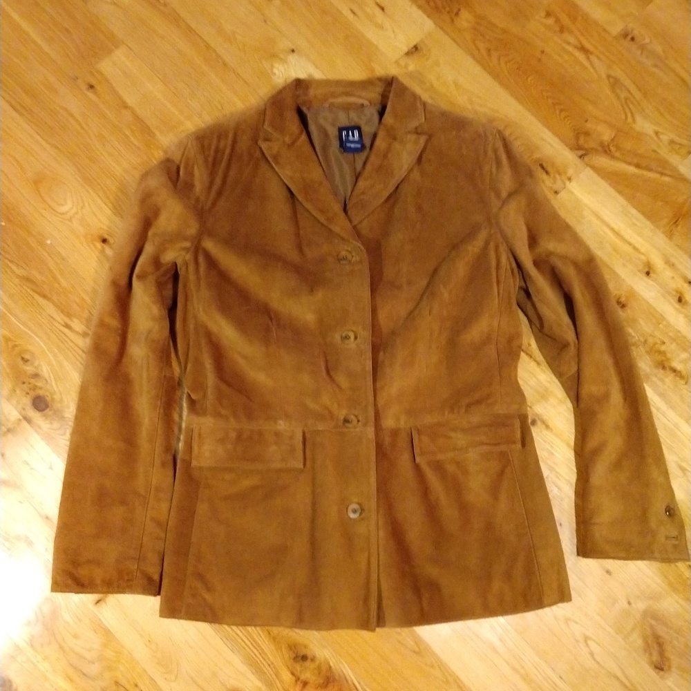 Gap Leather Blazer